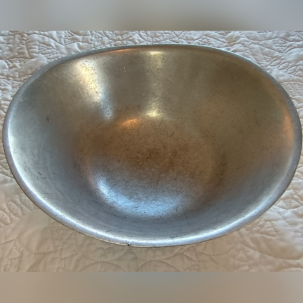 Vintage 60s Nambé Large Butterfly Bowl #574